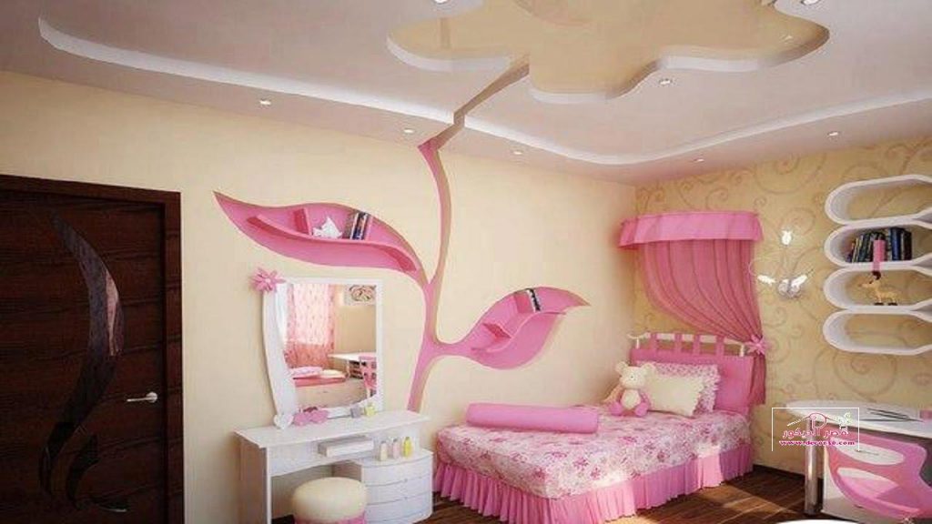 شكل جبس بورد غرفة نوم اطفال حديثة
